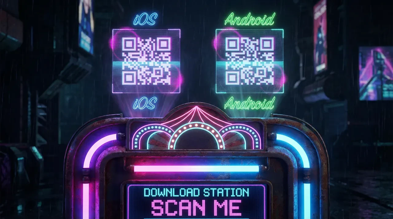 开元棋牌官网 APP下载二维码扫描终端 - iOS和Android